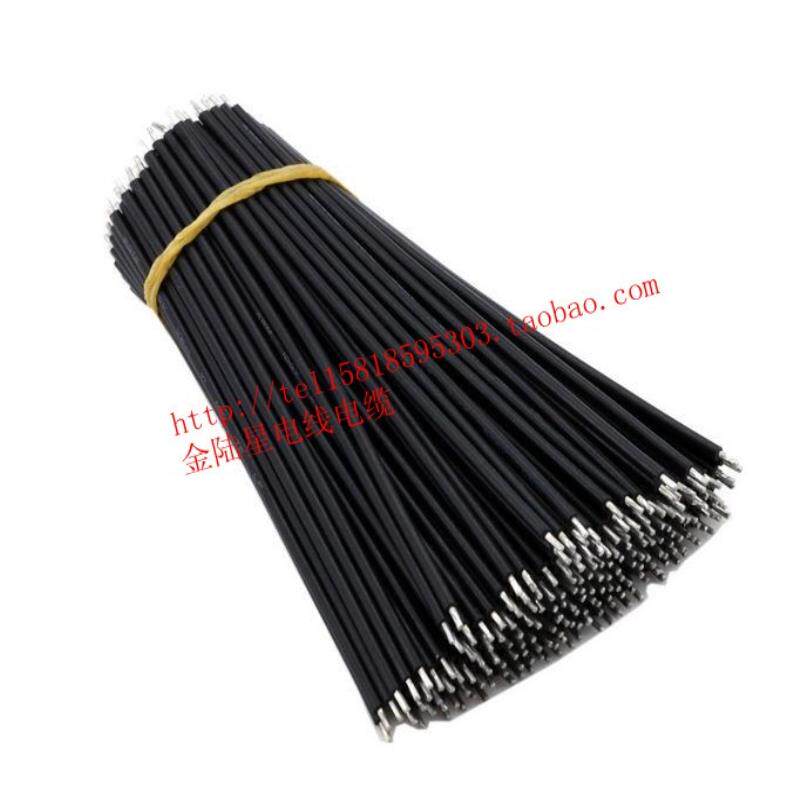 UL3239 22AWG 长度30MM耐高温硅胶线导线 柔软连接线 短线1000条