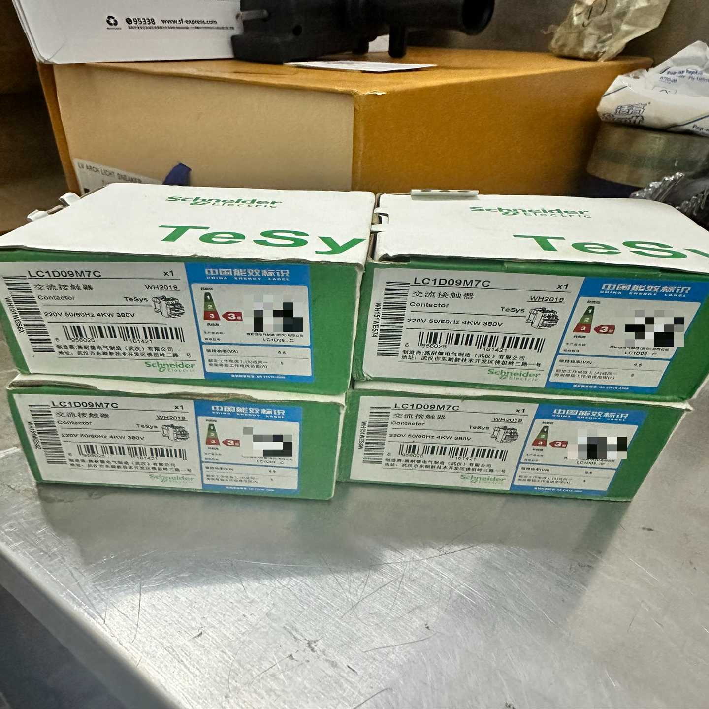 施耐德交流接触器LC1D09M7C数量4个标价单价~议价