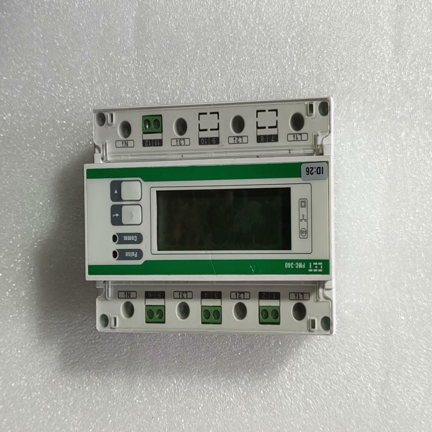 议价正常拆机PMC-340三相导轨式电能表成色如图东西漂亮功能
