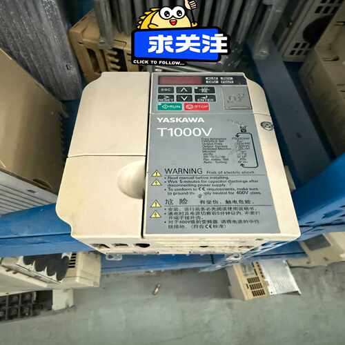 (询价)安川T1000V变频器CIMR-TB4V0004BBA测试好