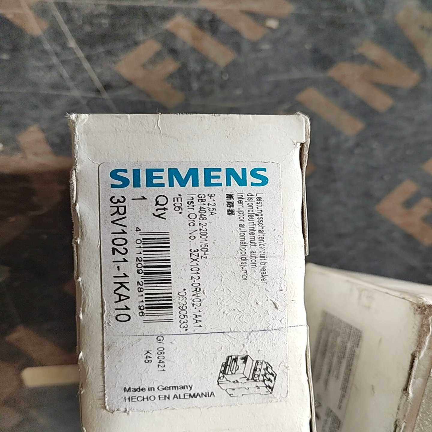 断路器 电动机马达保护器3RV1021-1KA10~询价