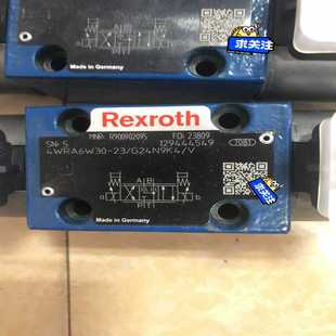 基数电子 力士乐比例阀4WRA6W30 23G24N9K4V力士乐