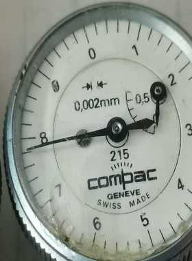 询价~瑞士compac 0.002 杠杆千分表，有10几个