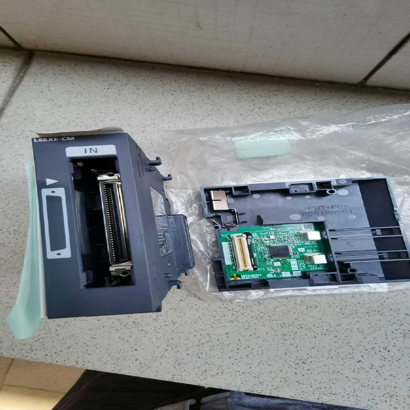 L6EXE-CM＋L6EC-CM模块。功能正常，拆包~询价