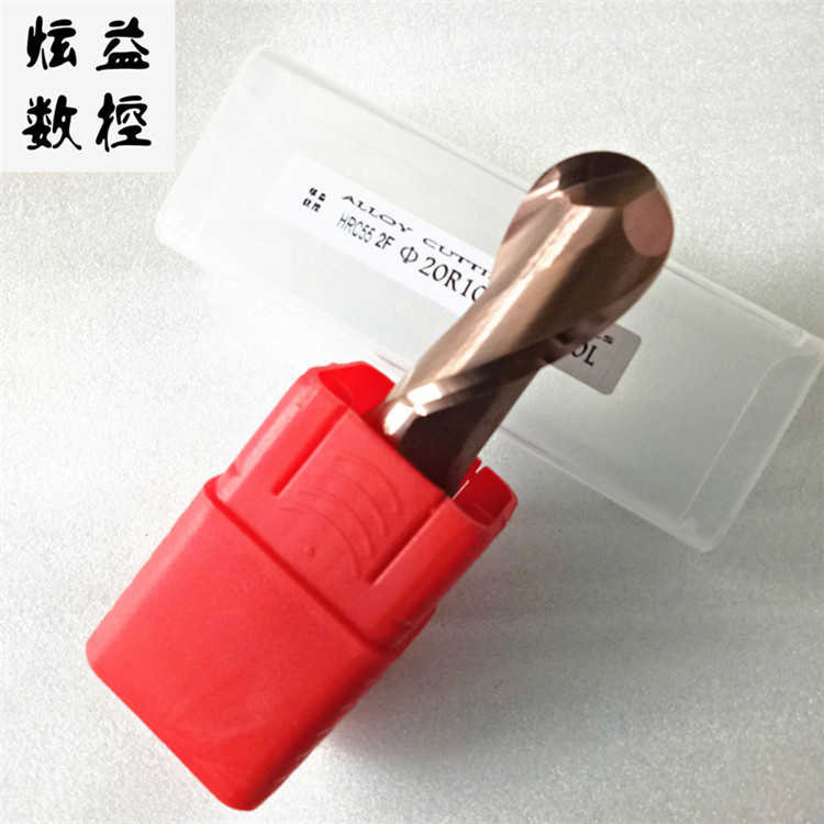 钨钢圆弧丸型球铣刀55度雕刻合金刀6R3R0.5R2.5R1.25*3*4*6*12*