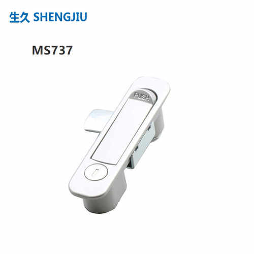 上海生久柜锁SJ 正保证 shengjiu 配电柜柜锁 平面锁 MS737