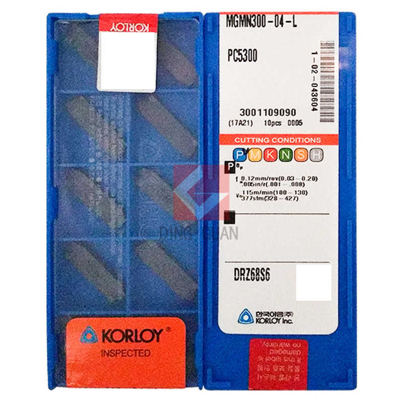 正品 韩国克洛伊 数控刀片 数控刀粒 MGMN300-04-L PC5300