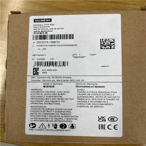 时间继电器3RP2574-1NW30~询价