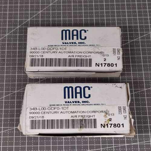 询价~MAC 高频电磁阀 34B-L00-GDF0-1DT 24V
