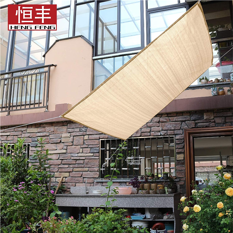 多肉遮阳网防晒网阳台庭院户外顶楼隔热遮光阴网家用四角遮阳
