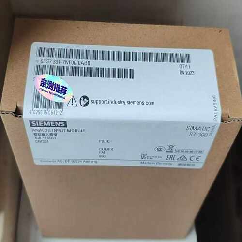 (询价)6ES7331-7NF00-0AB0  6ES7 331-7