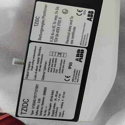 ABB－V18345－1017121001全新电气阀门定位器