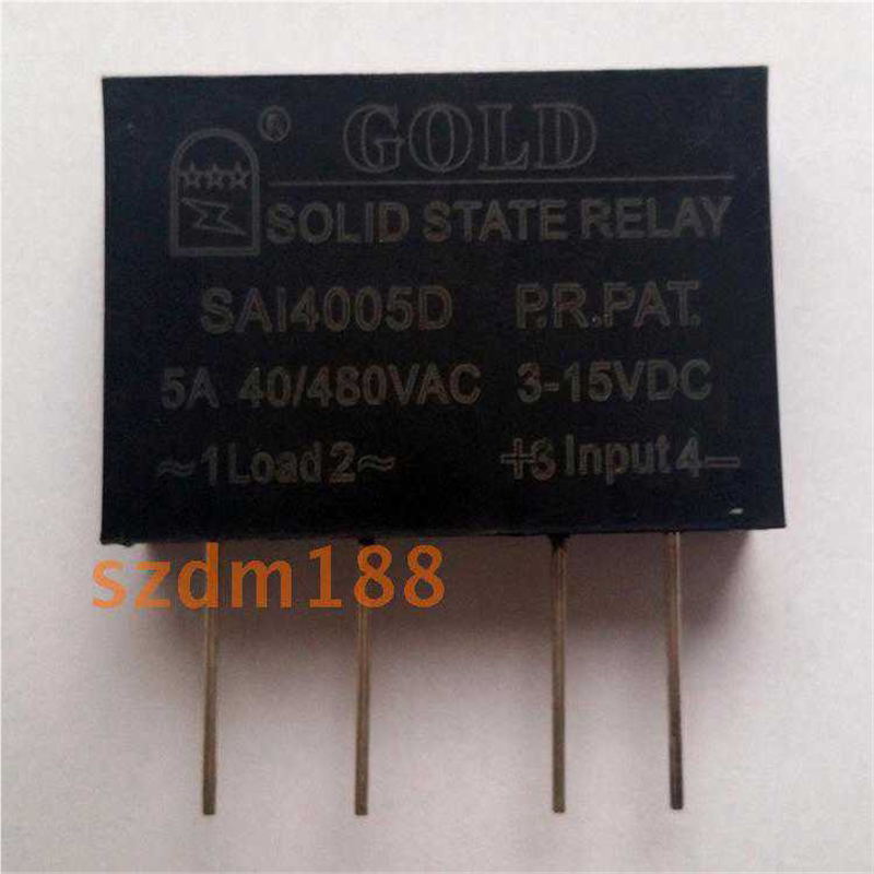 全新GOLD正固特固态继电器SAI4005D直流控交流5A量大价优