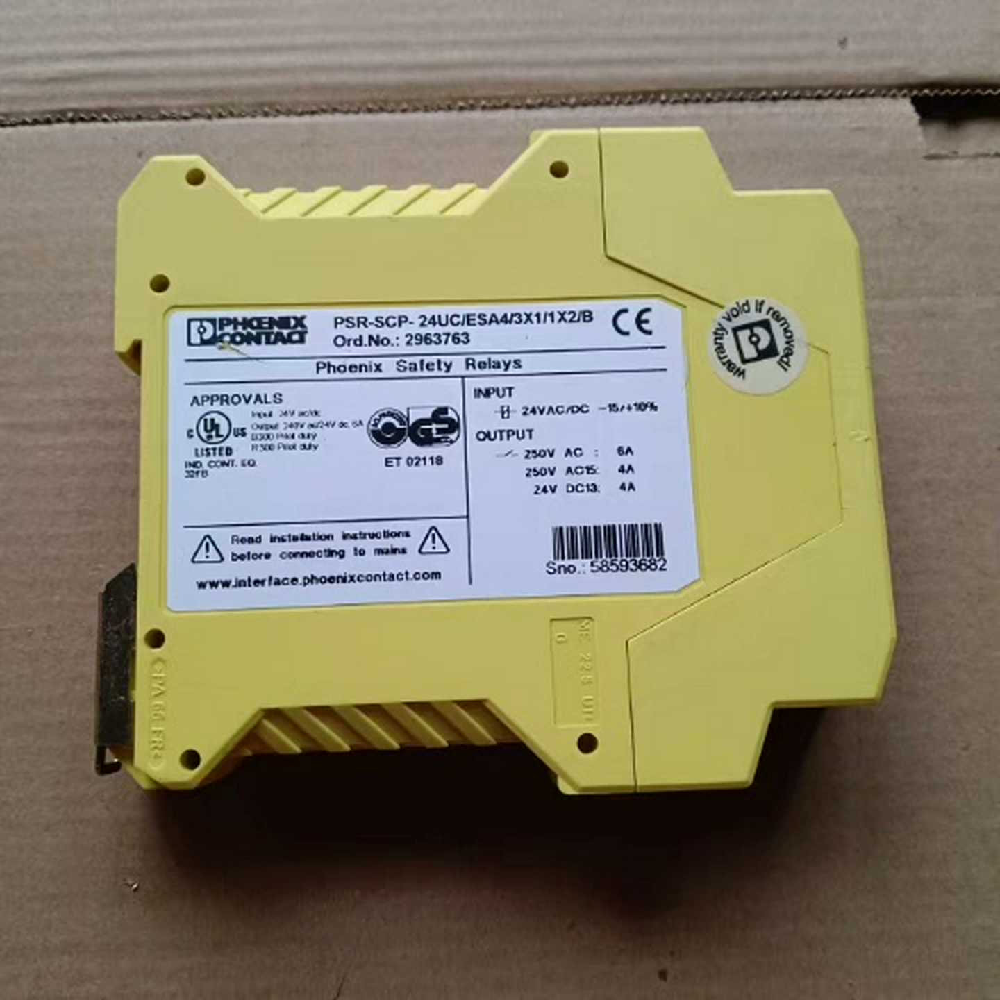 (询价) PSR-SCP-24UC/ESA4/3X1/1X2