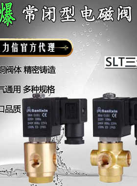 SANLIXIN三通电磁阀SLV1DF13N1BV2 SLT3DF02V5AV4 12V E D04-31