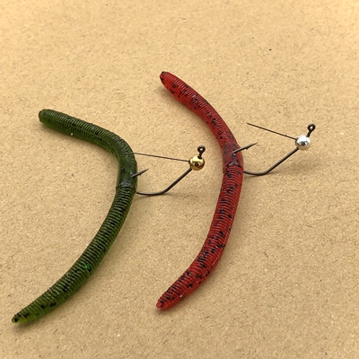 inch wacyk钨钢头挡草zappu平替款面条虫钩路亚垂钓wakey鲈鱼钩