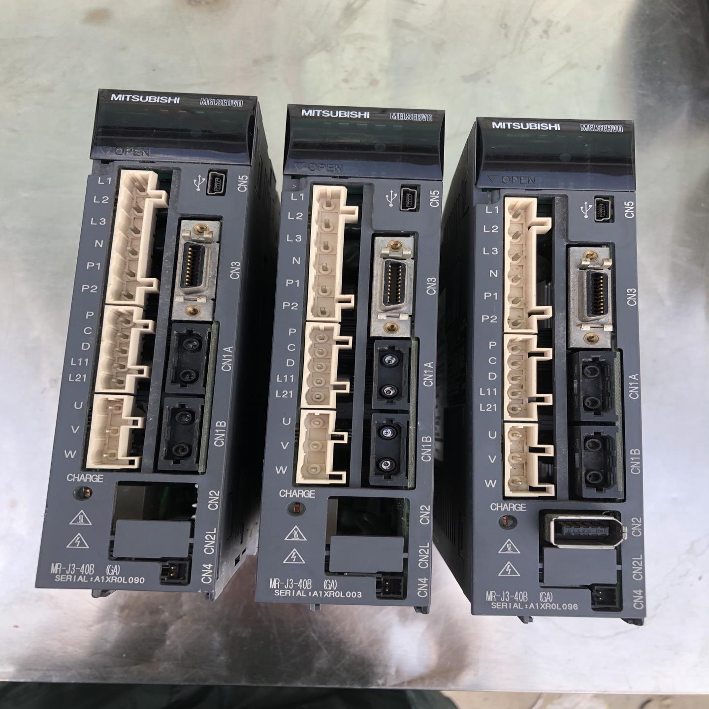 (询价)MR-J3-40B（GA）三菱伺服驱动器400w 三台