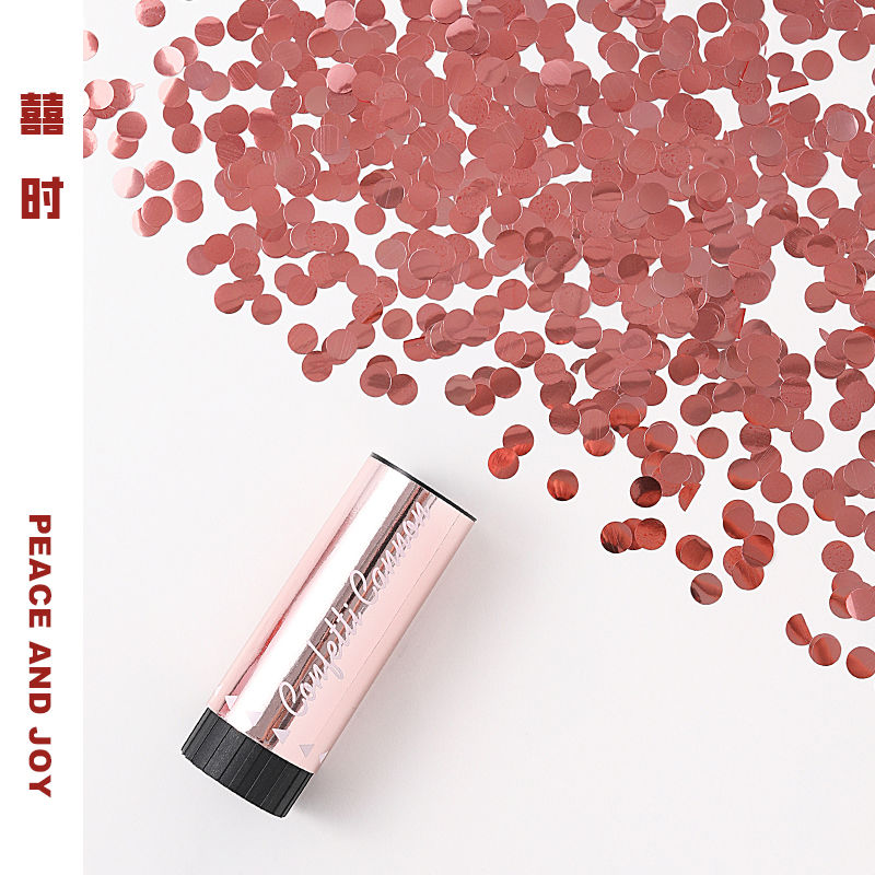 婚礼彩喷手持小礼炮推推乐手拧推喷花筒花瓣雨撒花结婚开业礼