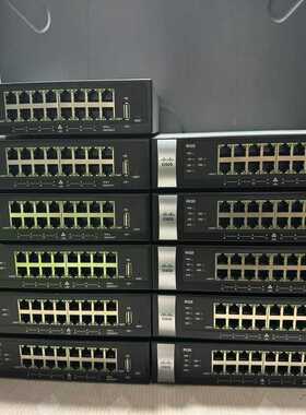 十二台思科RV350边缘路由器 14个LAN口