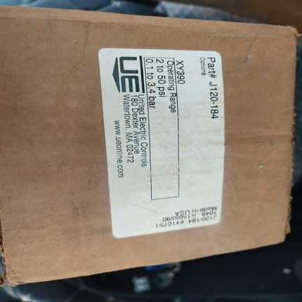 UE 压力开关 J120-187 XY390~询价