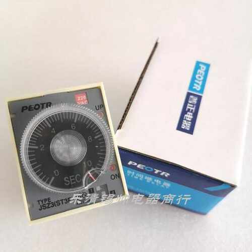 PEOTR上海普正 JSZ3 ST3P C-E F G 通电延时时间继电器 AC220V
