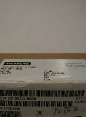 模拟输入模组6ES7231-5QF32-0XB0 未拆~询价