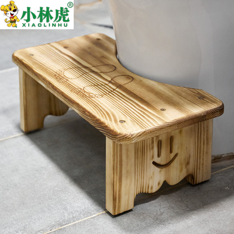 家用实木马桶凳脚凳蹲坑神器厕所卫生间踩脚凳踏脚坐便器垫脚
