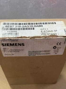 6ES7  315-2AG10-0AB0，95新开封的~询价