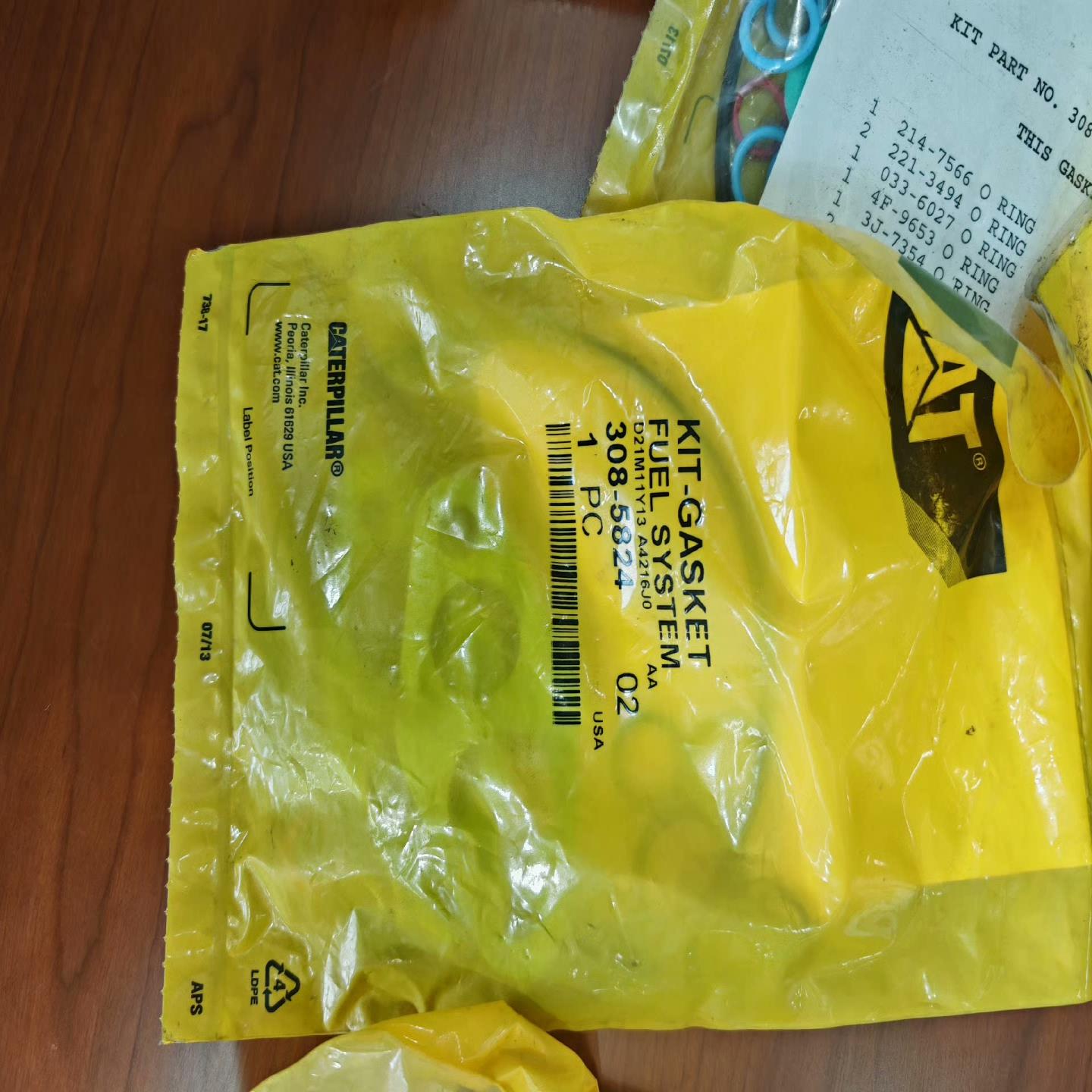 3085824卡特C7发动机垫片密封包308-5824【卡奥电子】