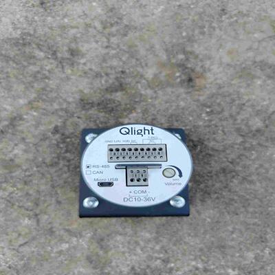 询价~韩国可莱特QLightec面板式语音播报器SPK-RS485