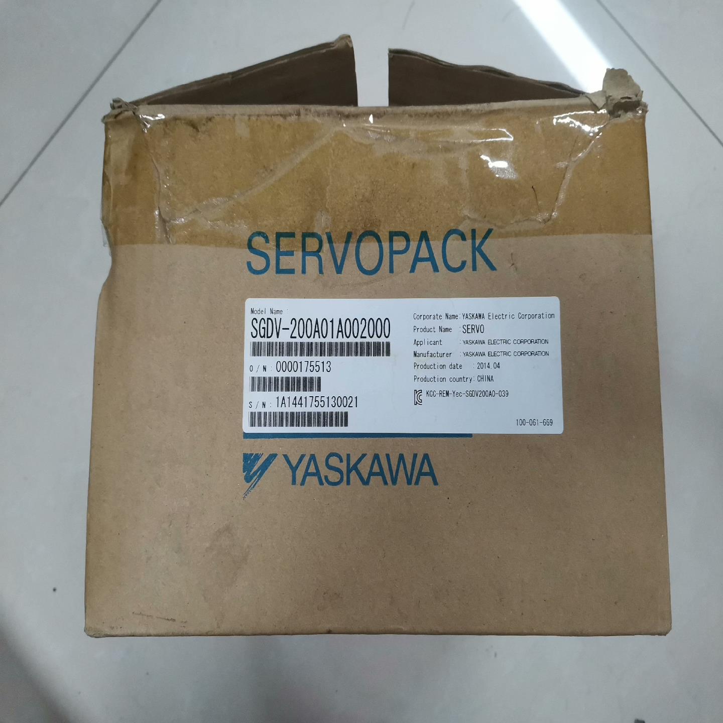 安川5系 SGDV-200A01A002000 3K（佳毅工控）