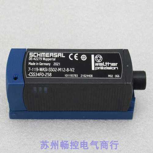 芬芳全新SCHMERSAL传感器7-119-WASI-SS02-M12-8-V2-CSS34F0-258*