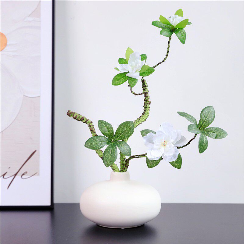 仿真绿植杜鹃花仿真花假花摆设塑料花假植物客厅餐桌装饰花小摆件
