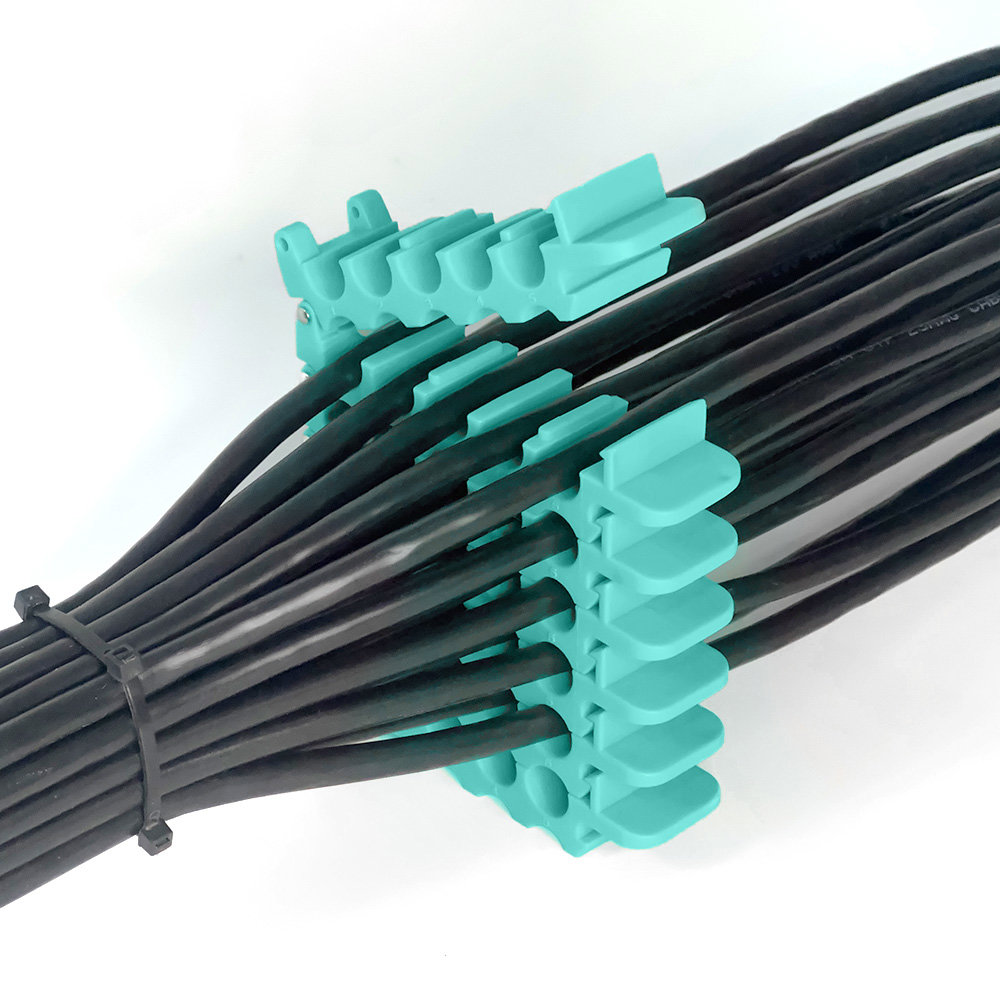 DEBROGLIE机房理线排布线综合器工具 五六类网络理线梳 高级配色