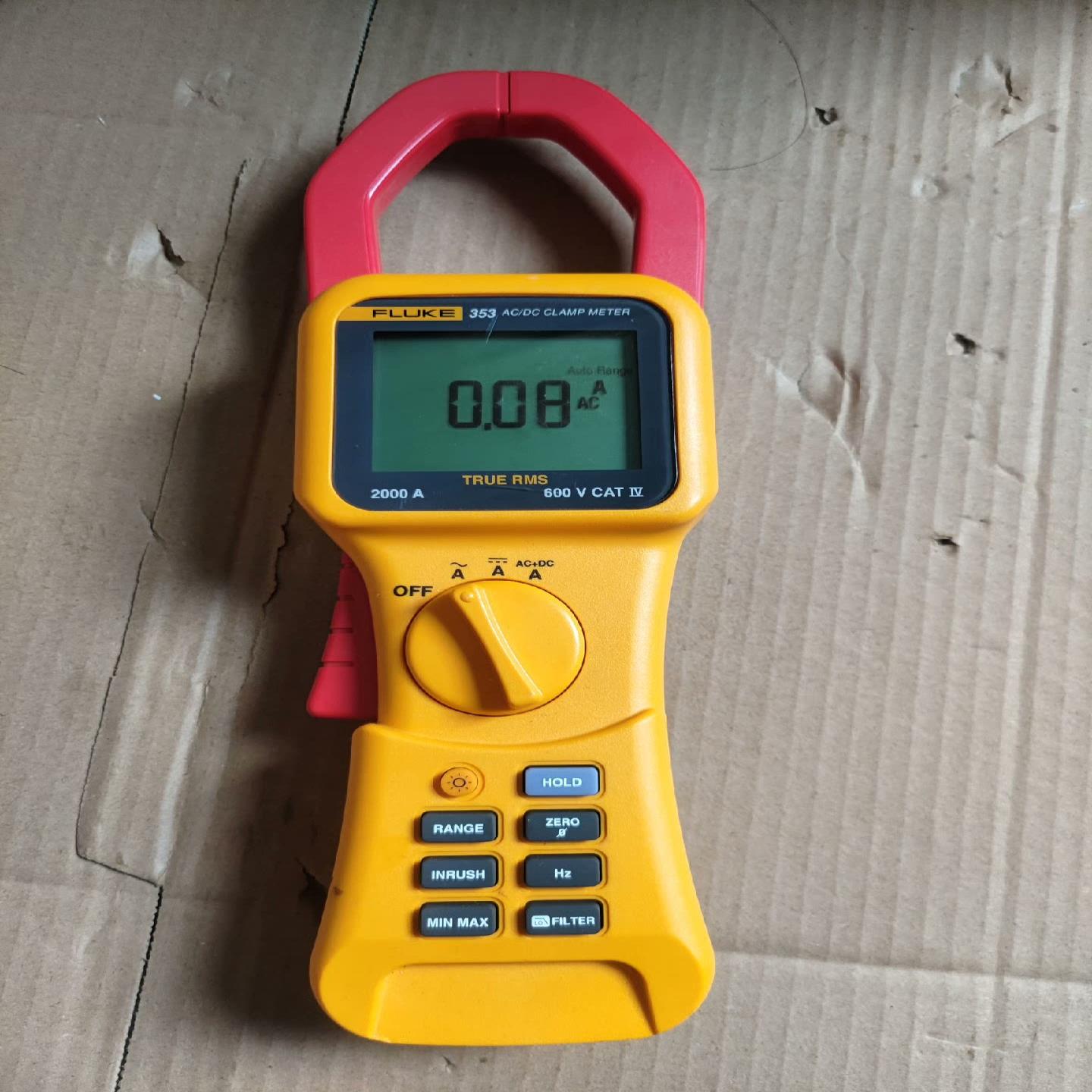 【星慕电子】FLUKE353，交流直流钳表，功能正常，成色不错，