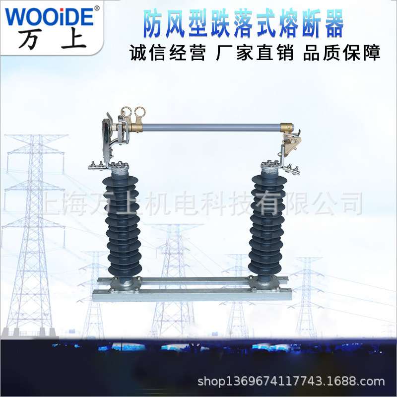 户外高压跌落式熔断器RW5-35KV/200A陶瓷保险令克开关HRW5 RW10