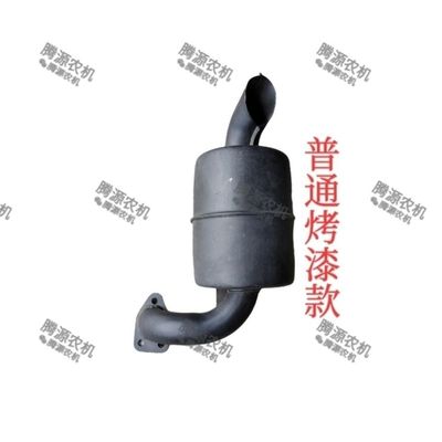 常柴单缸柴油机消声器总成 常柴H14不锈钢排气管消音器 农机配件