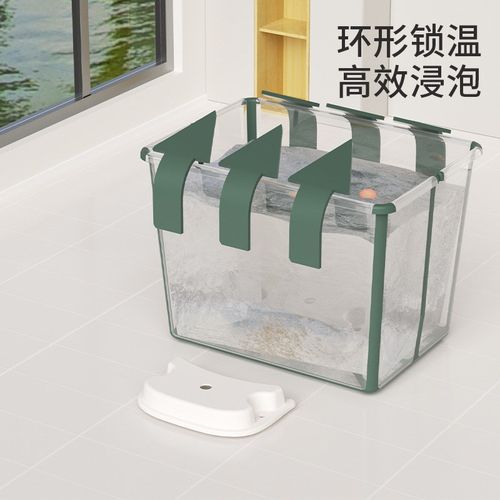 新生婴幼儿泡澡桶儿童大号可折叠沐浴桶宝宝洗澡桶家用全身坐浴盆