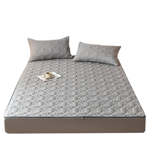 六面全包床罩床笠单件夹棉床垫保护罩套2023年新款防尘罩床套床单