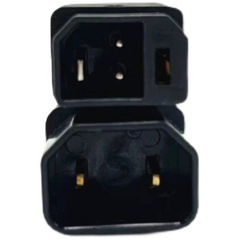 新规国标电动车充电器线充电口2+2母座通用插口转换头通用品字头,电动车/配件/交通工具,电动车线类,淘宝优惠券,粉丝福利购,淘宝优惠卷