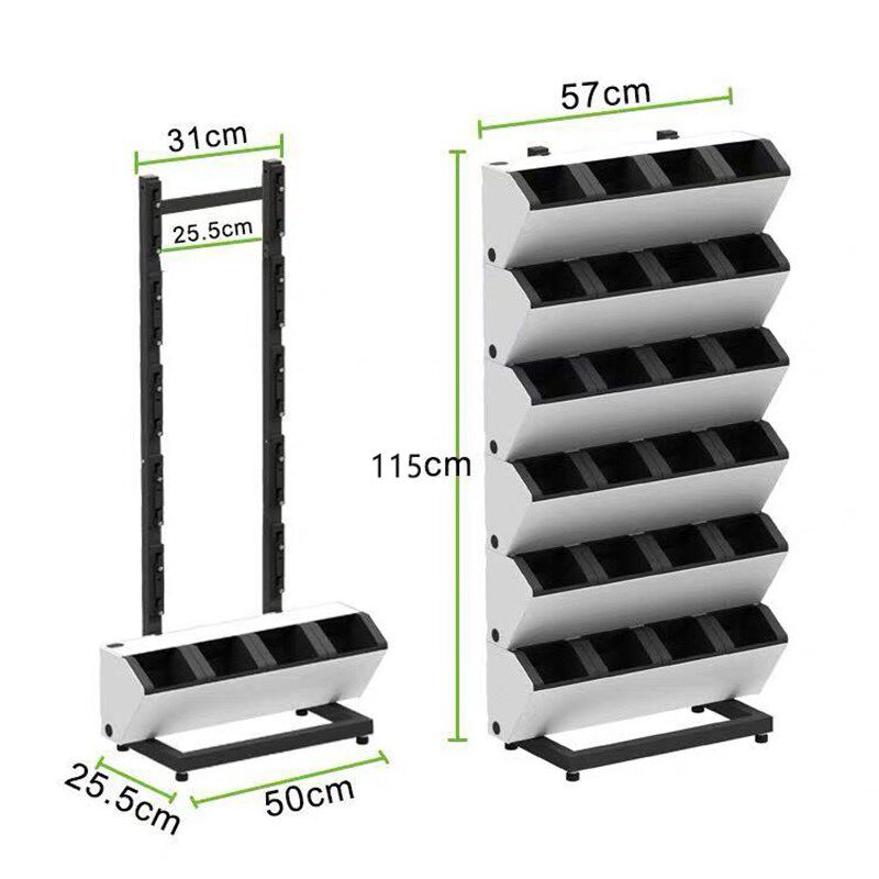 移动植物墙花盆懒人自吸水客厅植物花架多层阳台种菜挂墙壁挂花盆