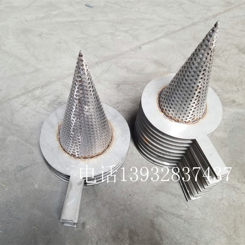 304/316L不锈钢锥形过滤器DN100/DN150工业过滤网管道临时过滤网