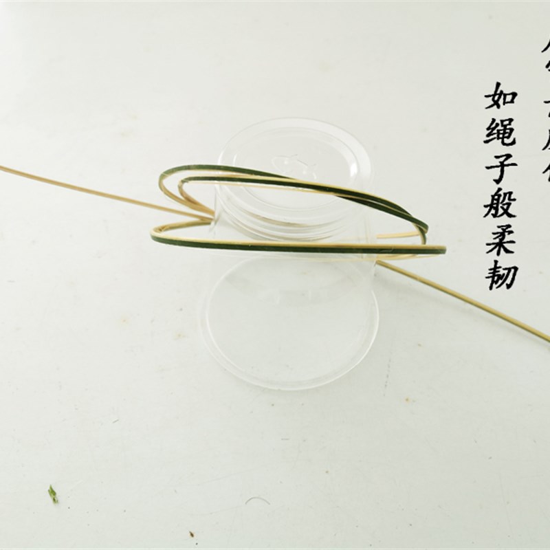 广宁竹竹蔑片竹编条diy手工模型竹藤条 竹丝扁条鱼灯风筝灯笼材料