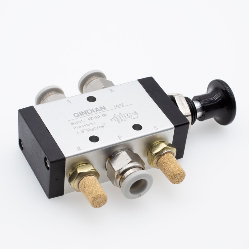 4R210气动手扳阀控制开关4H210-08/4H310-04/410换向机械阀手拉阀