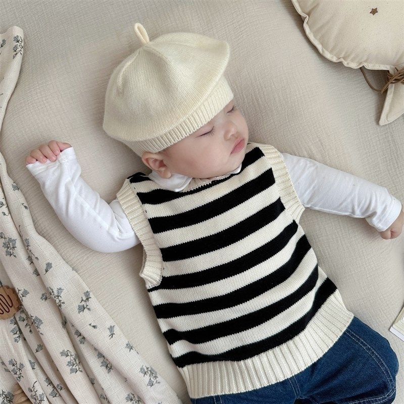 婴儿马甲春秋外穿男童女童套头针织毛衣背心儿童宝宝纯棉毛线马夹,童装/婴儿装/亲子装,马甲,淘宝优惠券,粉丝福利购,淘宝优惠卷