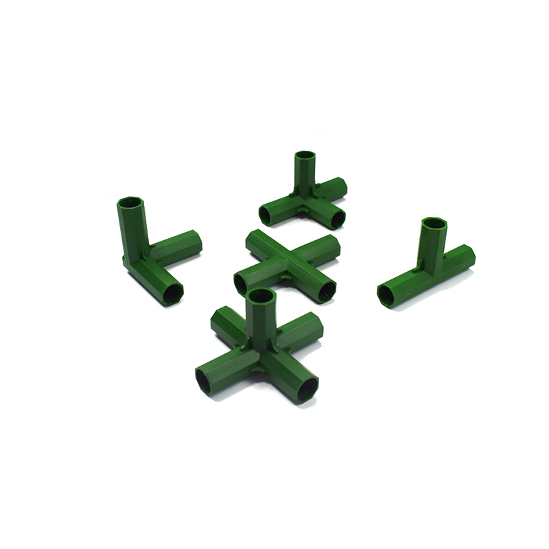 花架支架PP塑料连接件接头三通四通五通件