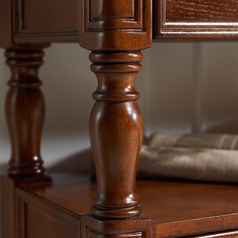 美式全实木玄关柜简约入户走廊靠墙餐边柜客厅隔断装饰柜储物柜,住宅家具,餐边柜,淘宝优惠券,粉丝福利购,淘宝优惠卷