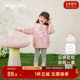子冬装 小童衣服女孩 宝宝冬季 儿童时髦卫衣裤 7A抗菌 女童运动套装