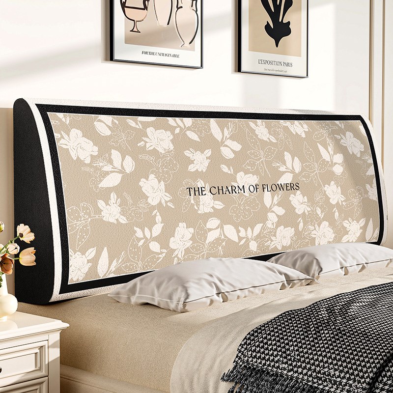 美式床头套罩2024新款高端大气全包万能通用床靠背保护罩遮丑神器