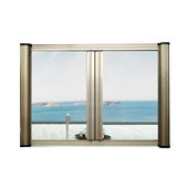 免打孔铝合金磁性防蚊易拆卸安装 隐形纱窗纱门定制定做左右推拉窗